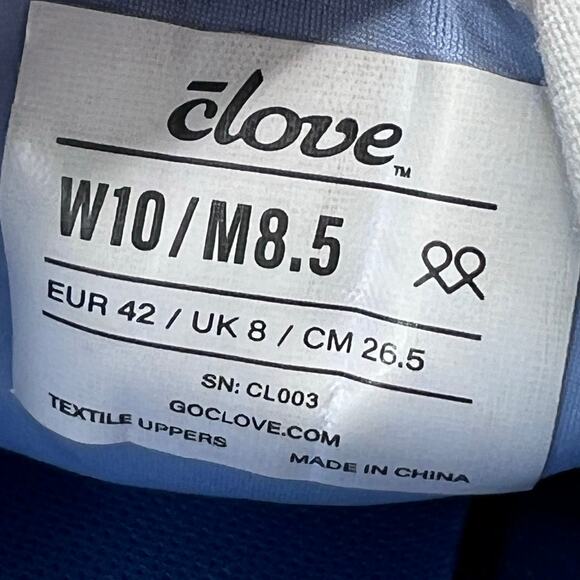 Clove Gray Matter Classic Comfort Sneaker Nursing Shoes Women W10/M8.5 Men - Picture 9 of 10